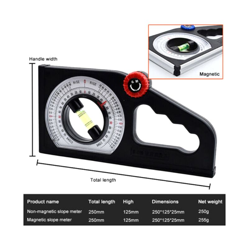 Multifunctional Magnetic Protractor Angle Finder Slope Meter | Kalsten