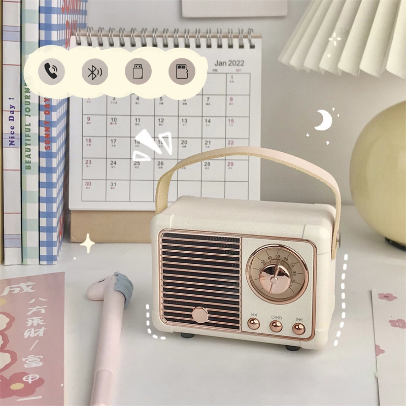 Kalsten | Mini Retro Radio Bluetooth Speaker