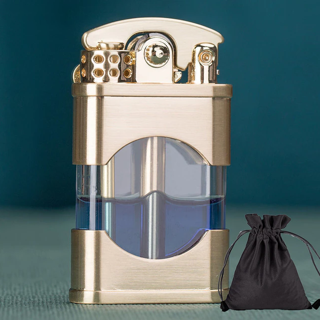 Elegant Retro Slim Metal Lighter | Kalsten