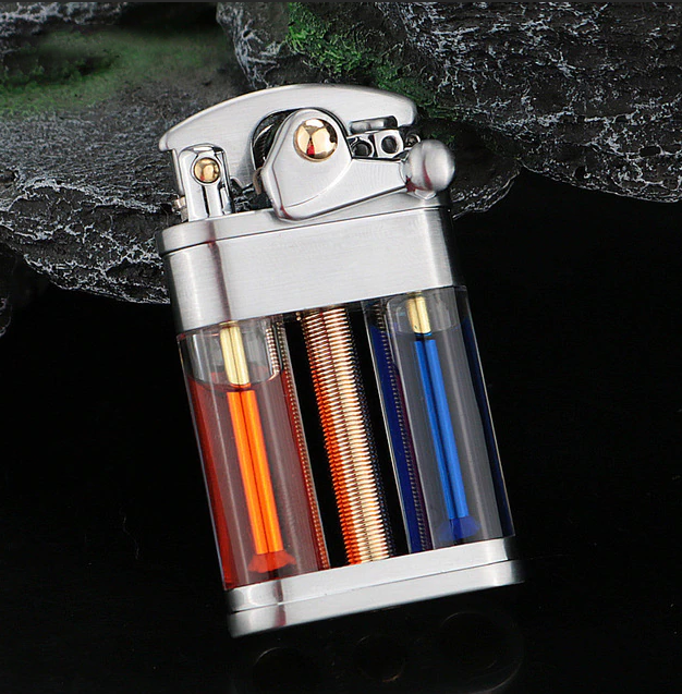 Elegant Retro Slim Metal Lighter | Kalsten