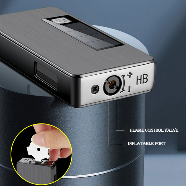 Lucky Dragon Solar Charging Jet Lighter | Kalsten