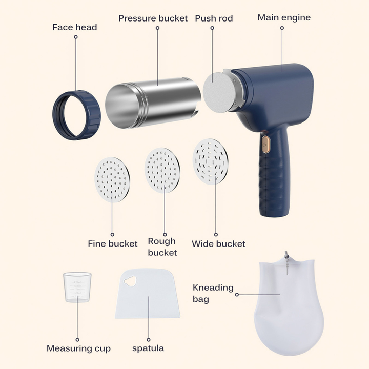 Kalsten | Handheld Automatic Cordless Pasta Noodle Maker