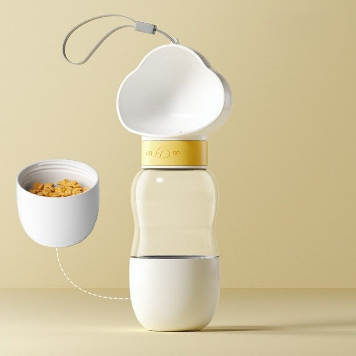 2in1 Smart Pet Portable Water Bottle Feeder | Kalsten