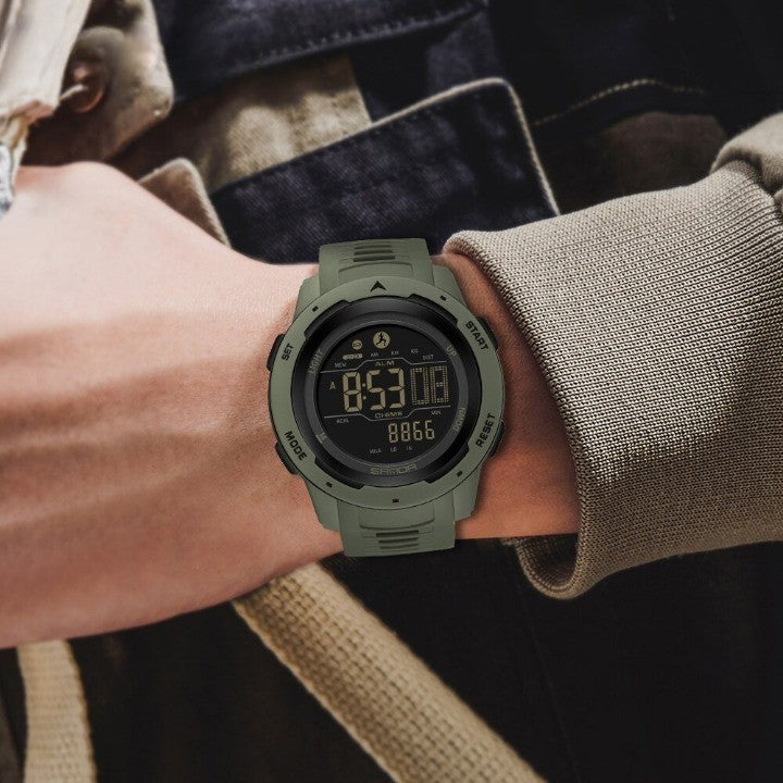 Kalsten | Waterproof Military Pedometer Digital Watch