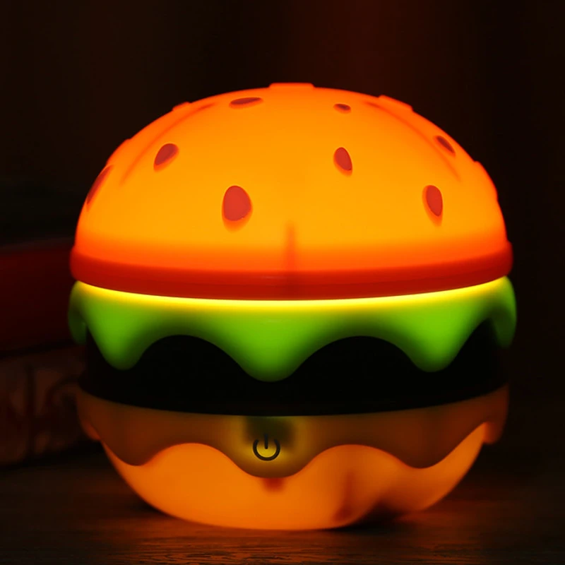 Foldable Wireless Unique Hamburger Table Lamp | Kalsten