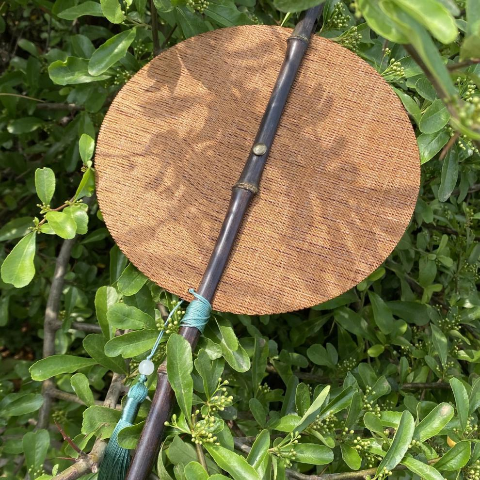Foldable Bamboo Silk Hand Fan | Kalsten