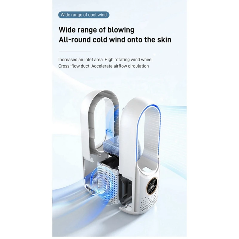Bladeless Fan Portable Mini Air Conditioner | Kalsten