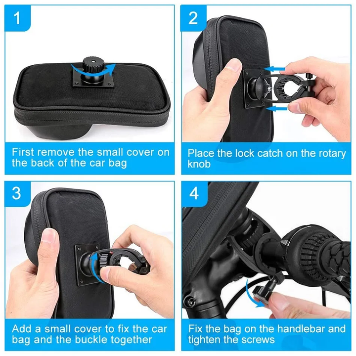 Motorcycle Handlebar  Waterproof Universal Phone Holder | Kalsten