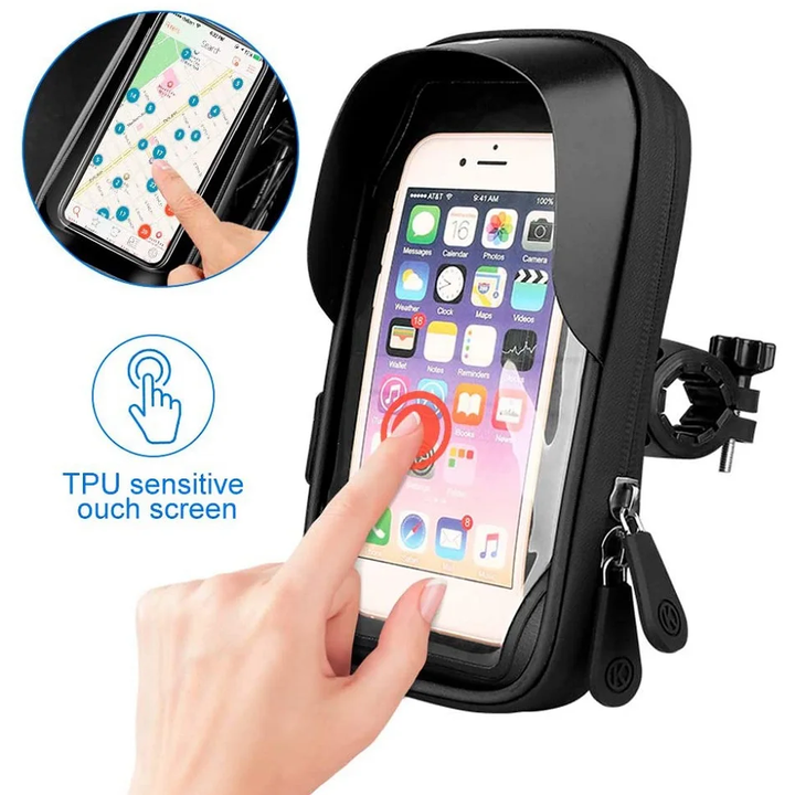 Motorcycle Handlebar  Waterproof Universal Phone Holder | Kalsten