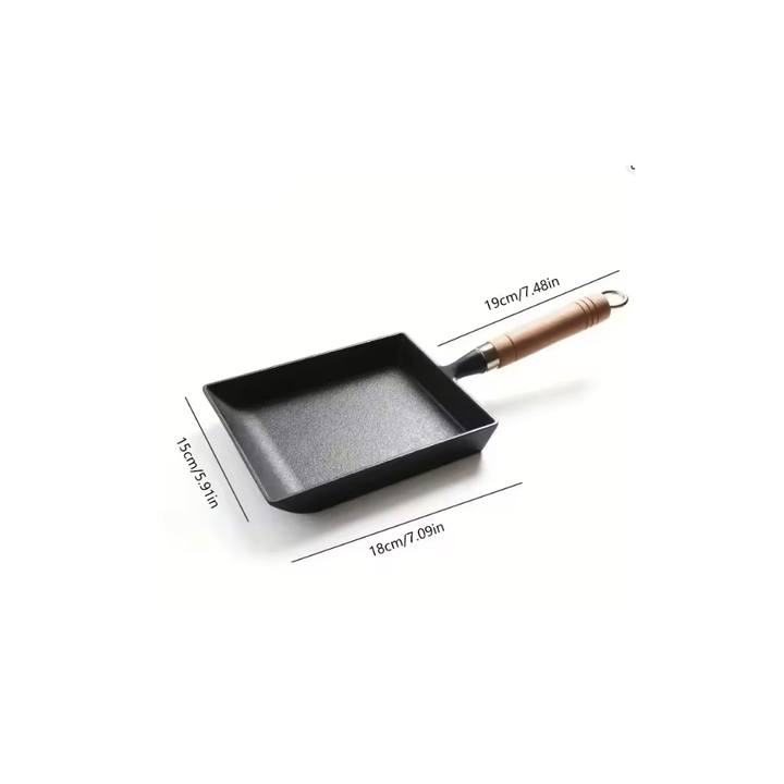 Japanese Cast Iron Egg Pan for Tamagoyaki | Kalsten