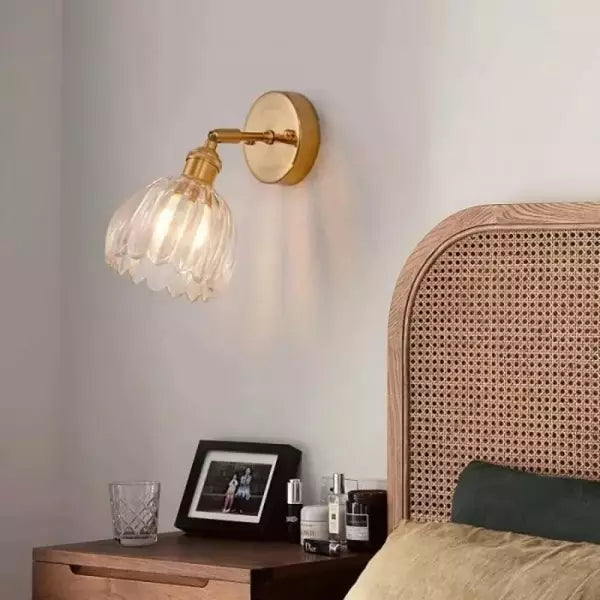 Flower Bud Tulip Glass Wall Light | Kalsten