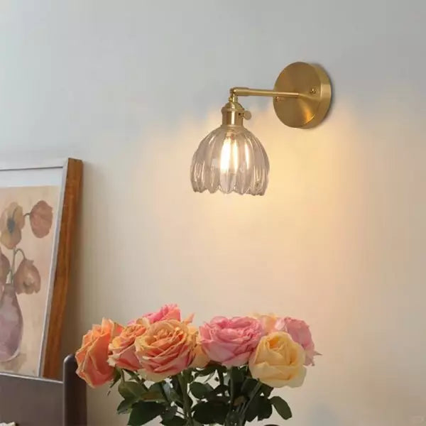 Retro – Wall Light Glass Tulip Bud | Kalsten