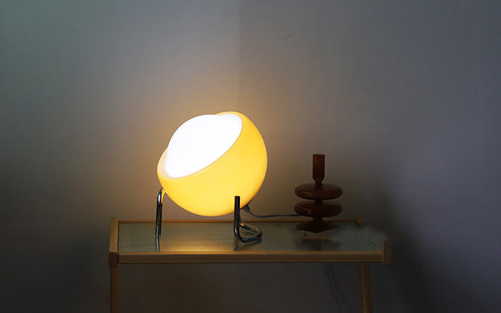 RETRO GLASS TABLE LAMP - ATMOSPHERIC NORDIC NIGHT LIGHTING | Kalsten