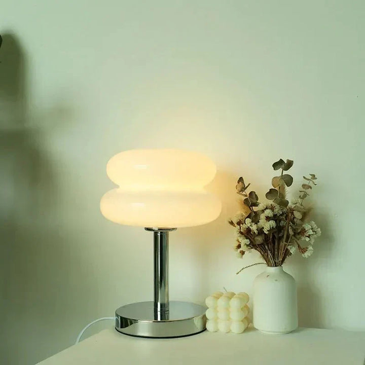Retro Macaron Table Lamp made of colored glass | Kalsten