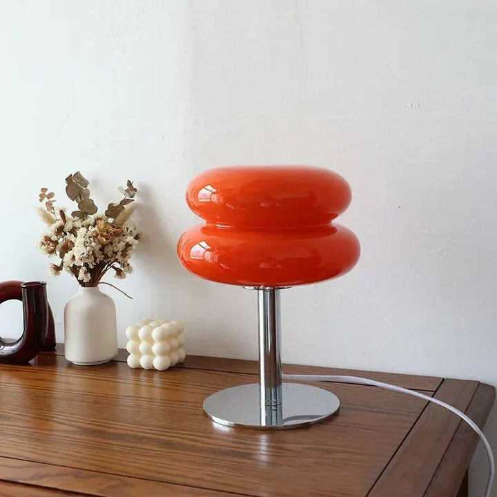 Retro Macaron Table Lamp made of colored glass | Kalsten