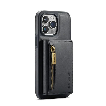 Kalsten | RFID iPhone Wallet Case | Removable Magnetic Leather Car Mount Shockproof Case