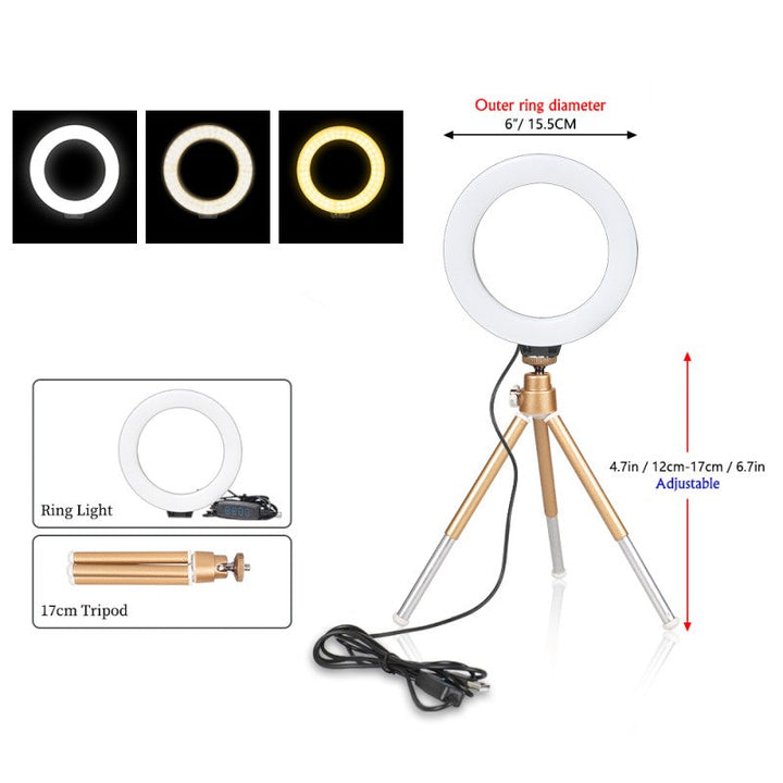 RubyGlow Ring Light – Perfect Lighting for Photos Kalsten