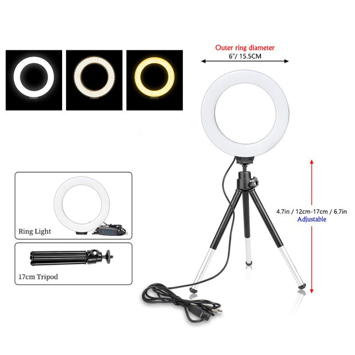 RubyGlow Ring Light – Perfect Lighting for Photos Kalsten