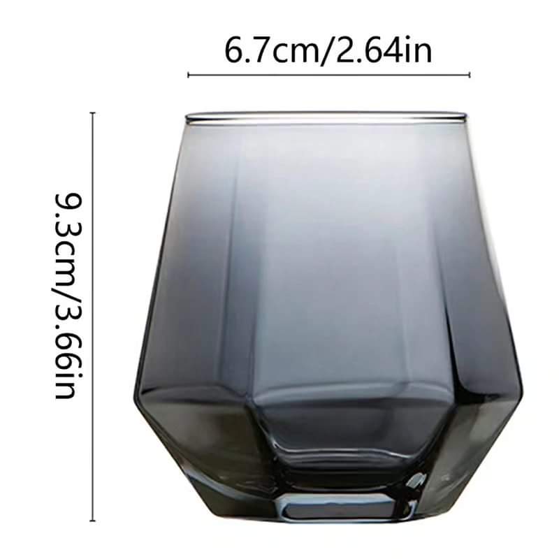 BowLift | 6 pieces hexagonal glasses