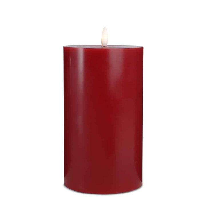 LED Candle (1 piece) with realistic 3D flame 10 x 20 cm | Kalsten