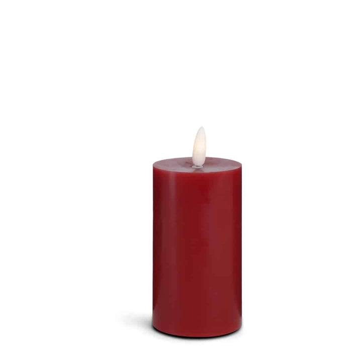 LED Candle (1 piece) with realistic 3D flame 5 x 12.5 cm | Kalsten