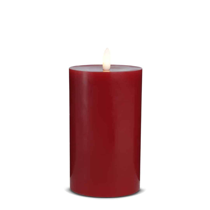 LED Candle (1 piece) with realistic 3D flame 5 x 15 cm | Kalsten