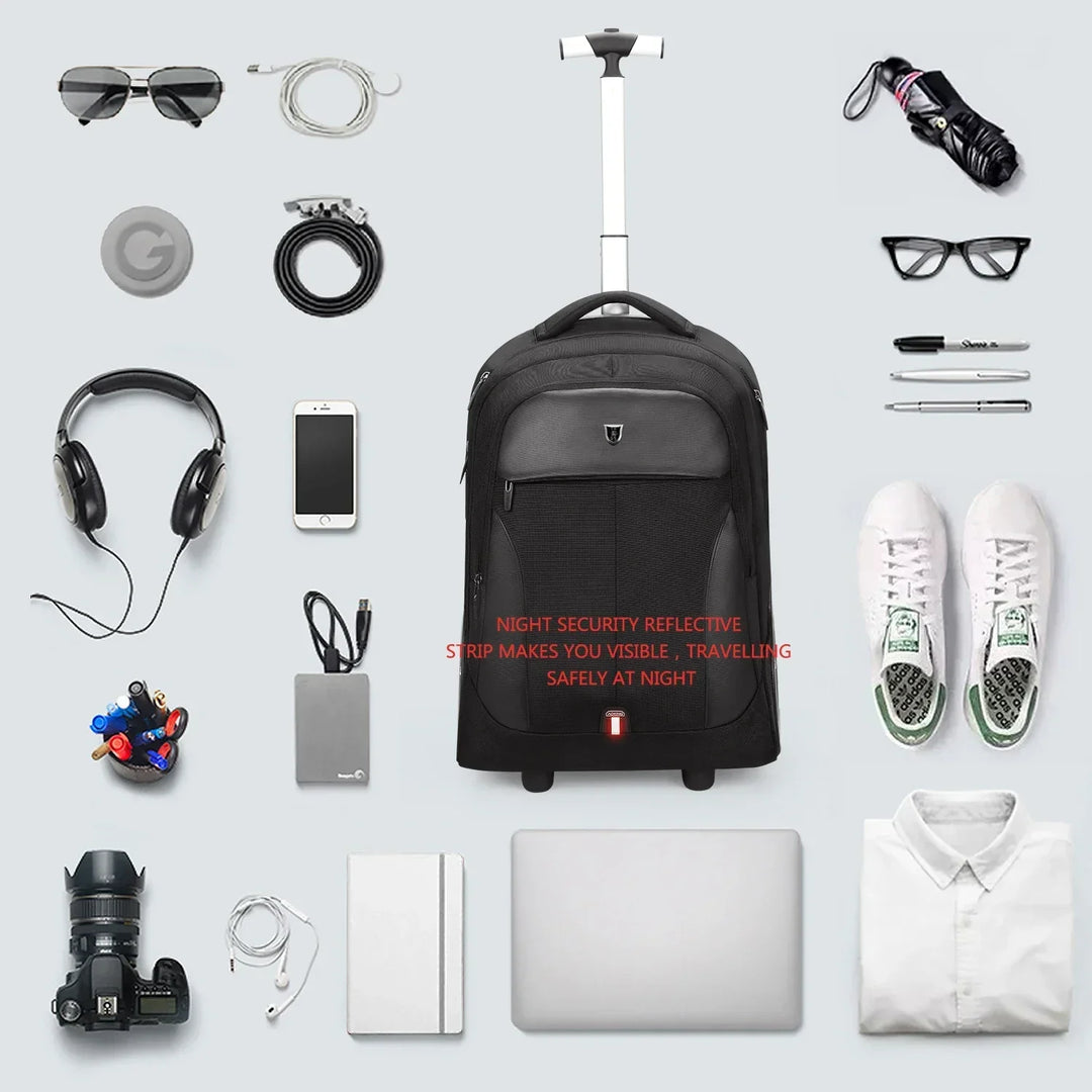 Rolling Laptop Backpack – Helsinki | Kalsten