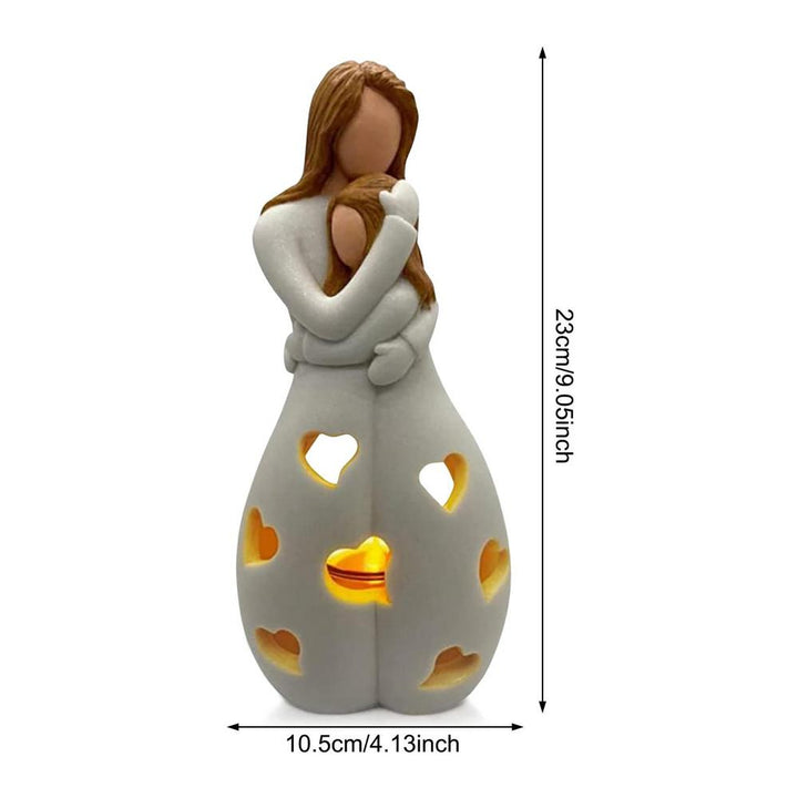 Romantic Heart Resin LED Table Lamp Kalsten