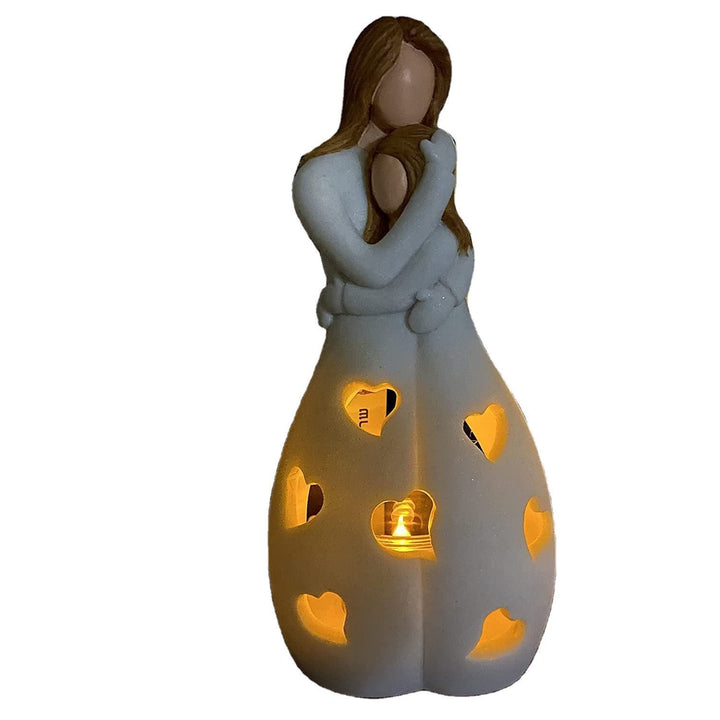 Romantic Heart Resin LED Table Lamp Kalsten