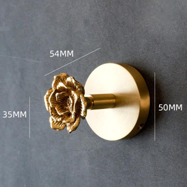Golden Brass Wall Hooks – Handmade Animal Designs for Stylish Wall Decoration | Kalsten