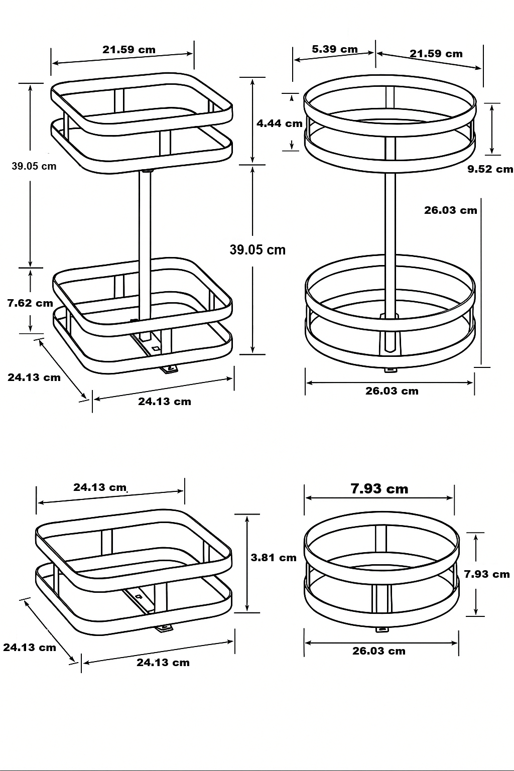 Kalsten | Rotating Storage Rack - TwistRack 360°