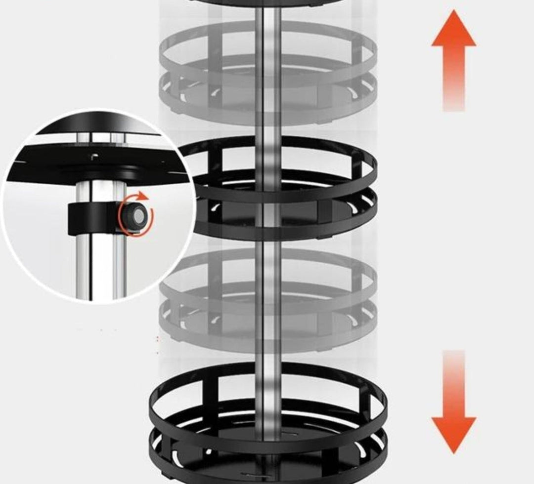 Kalsten | Rotating Storage Rack - TwistRack 360°
