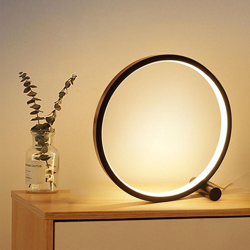 Kalsten | Round Dream Light - Modern Round LED Desk Lamp