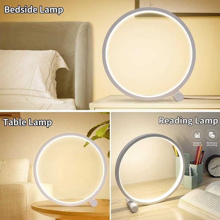 Kalsten | Round Dream Light - Modern Round LED Desk Lamp