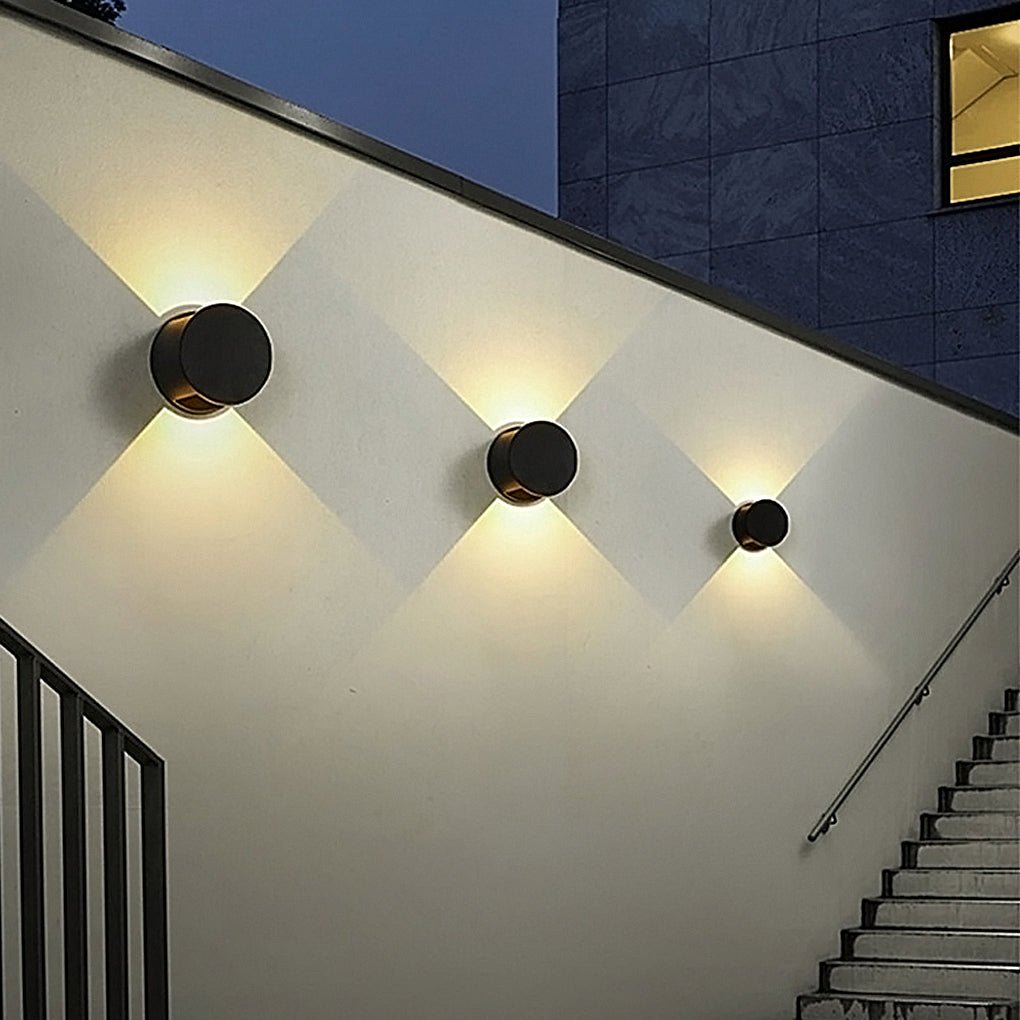 Round Up and Down Lights Waterproof LED Wall Lights for Indoor Outdoor Balcony | Kalsten