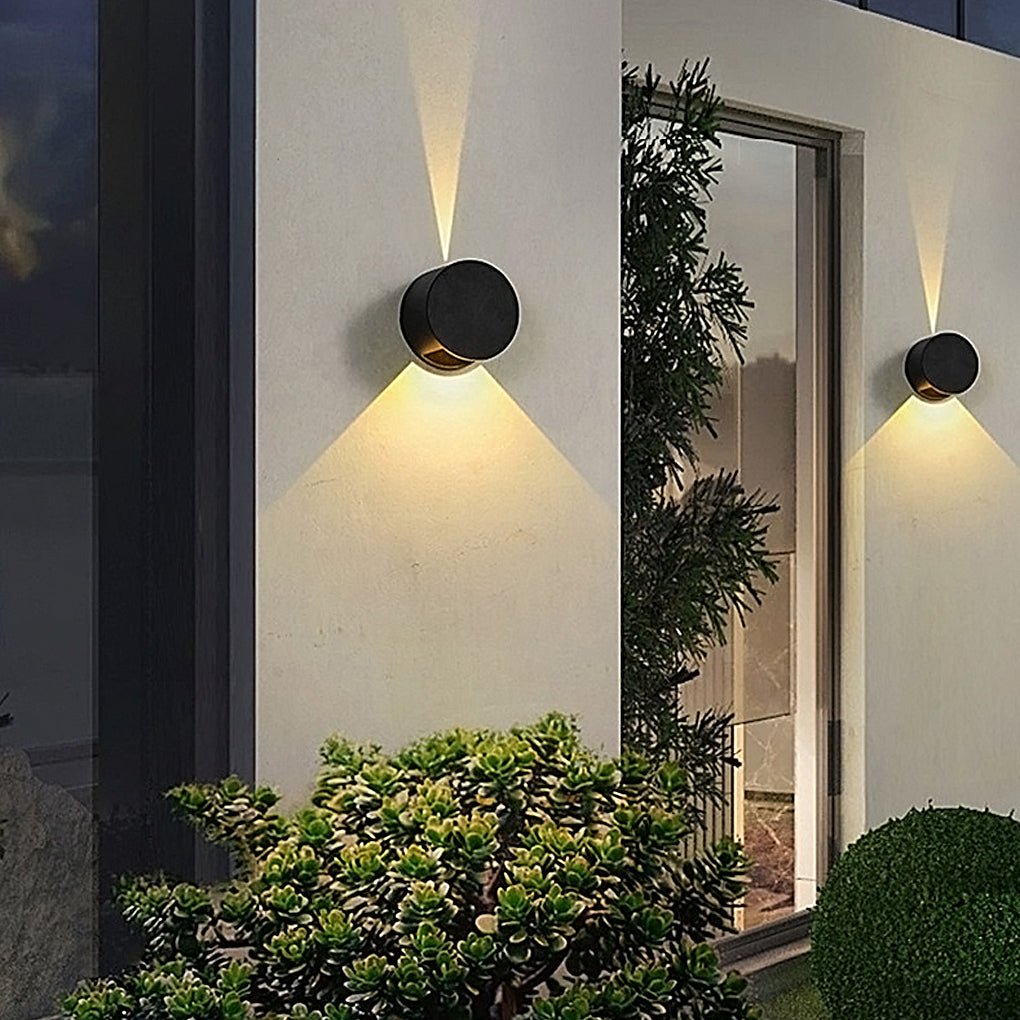 Round Up and Down Lights Waterproof LED Wall Lights for Indoor Outdoor Balcony | Kalsten