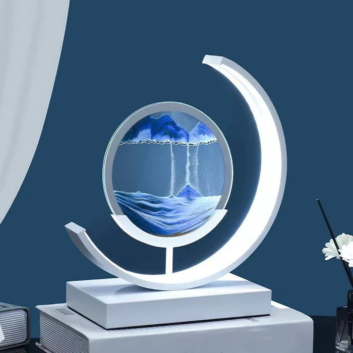 Sand Table Lamp | Calming Sandscape Design | Perfect for Home Decor & Relaxation Spaces | Kalsten