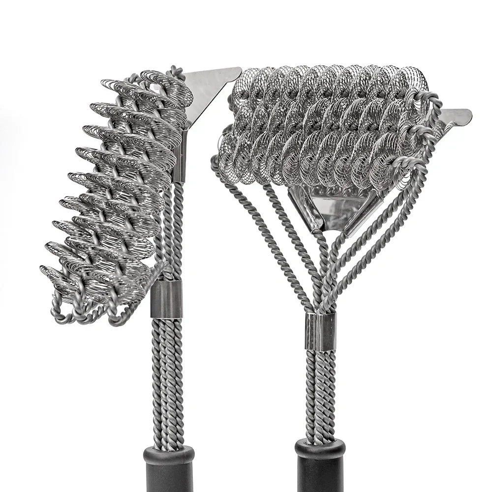 Rust Resistant Stainless Steel Bristle Free BBQ Grill Brush Cleaner | Kalsten
