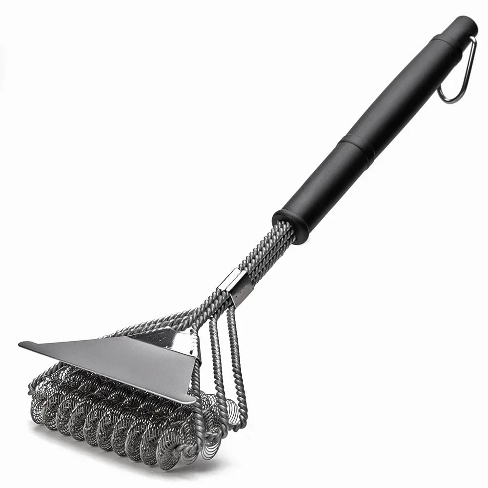 Rust Resistant Stainless Steel Bristle Free BBQ Grill Brush Cleaner | Kalsten