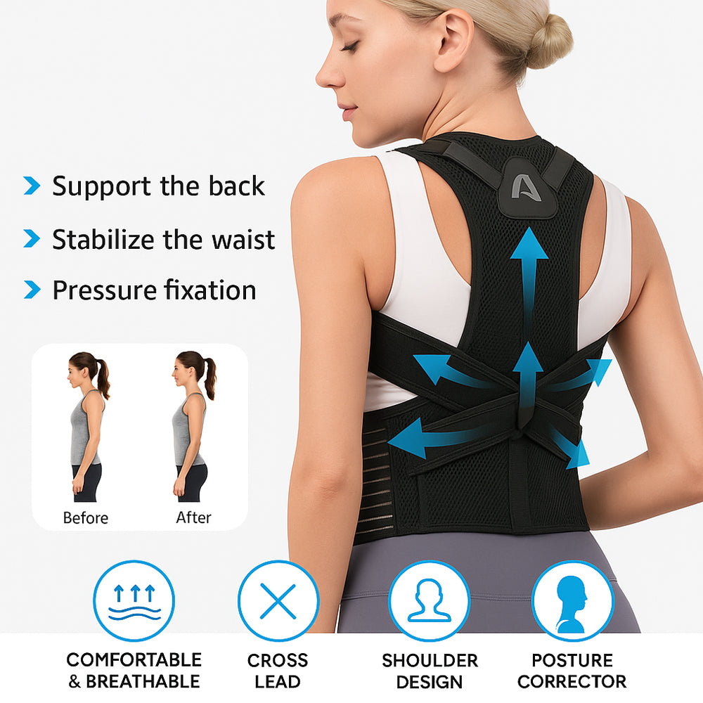 Posture-correcting back support | Kalsten