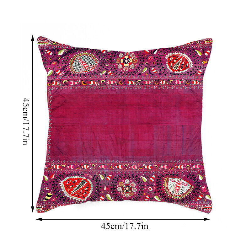 Ethnic Boho Mandala Print Linen Throw Pillow Case Sofa Cushion Cover Home Decor# Kalsten