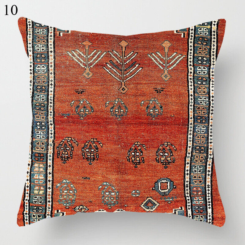 Ethnic Boho Mandala Print Linen Throw Pillow Case Sofa Cushion Cover Home Decor# Kalsten