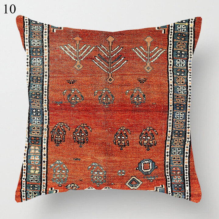 Ethnic Boho Mandala Print Linen Throw Pillow Case Sofa Cushion Cover Home Decor# Kalsten
