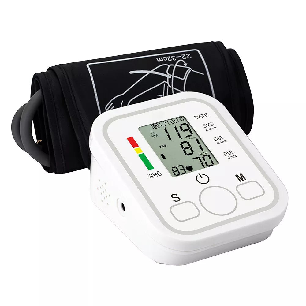 Skanto | Digital Blood Pressure Monitor | Fully Automatic, Intellisense Technology & Memory Function for Home and Travel Use