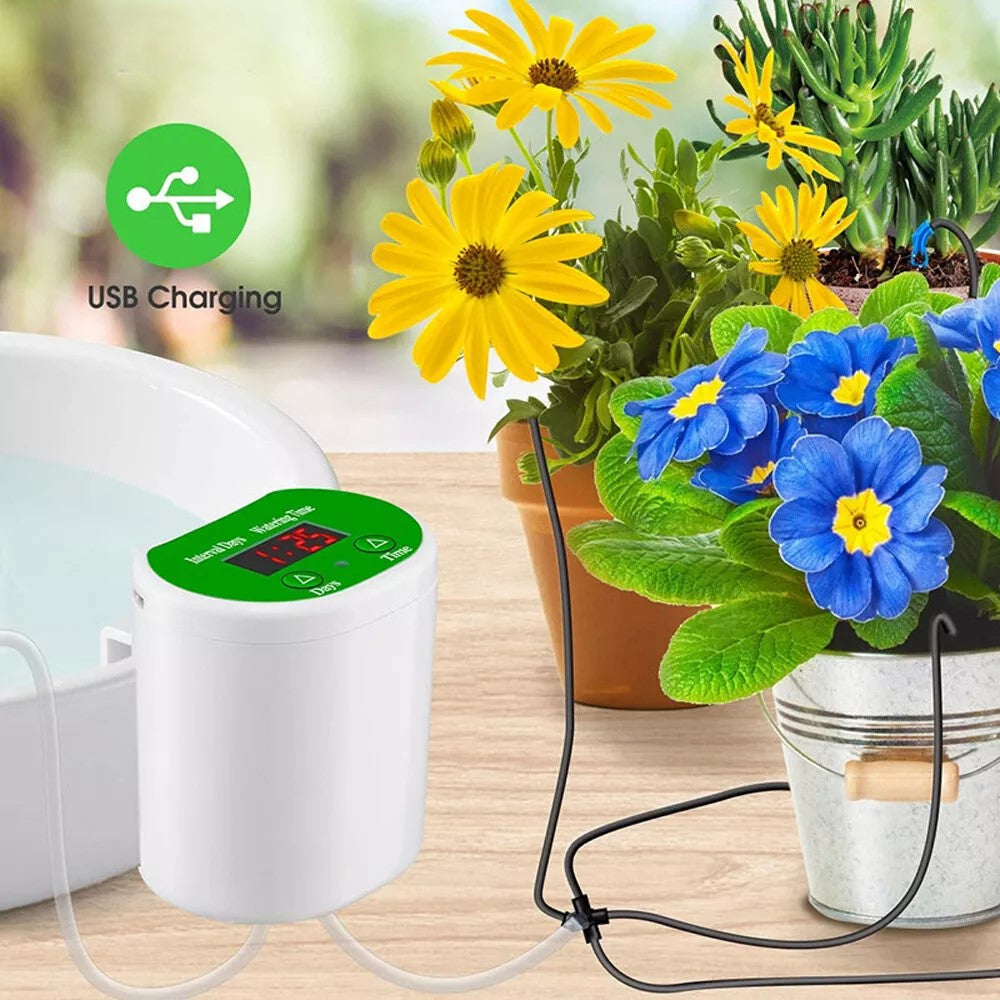 Kalsten | Automatic Watering System for Indoor Plants | Smart Irrigation with Pump & Timer