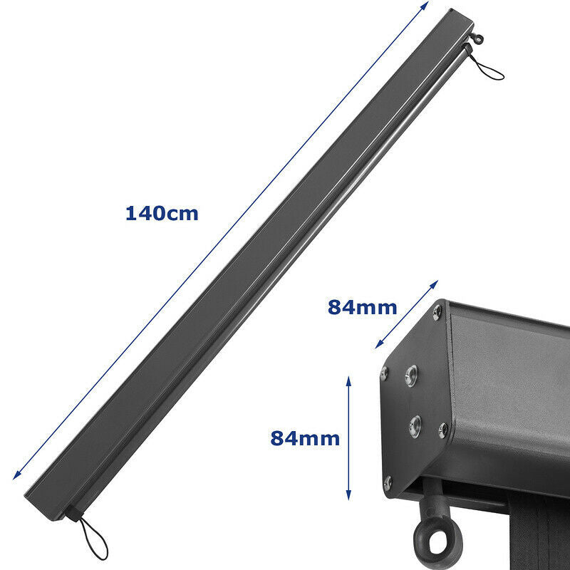 Vertical awning sun protection outdoor roller blind anthracite 2.5M*1.4M | Kalsten