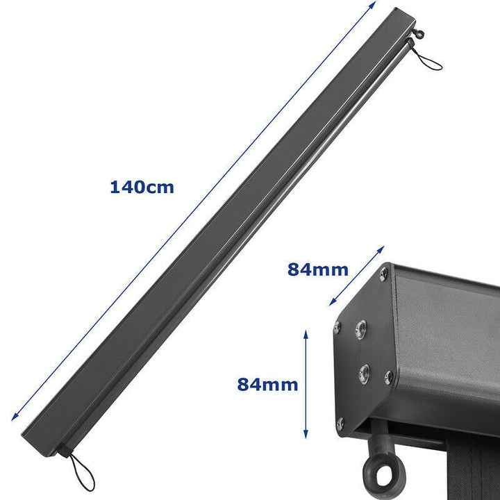 Vertical awning sun protection outdoor roller blind anthracite 2.5M*1.4M | Kalsten