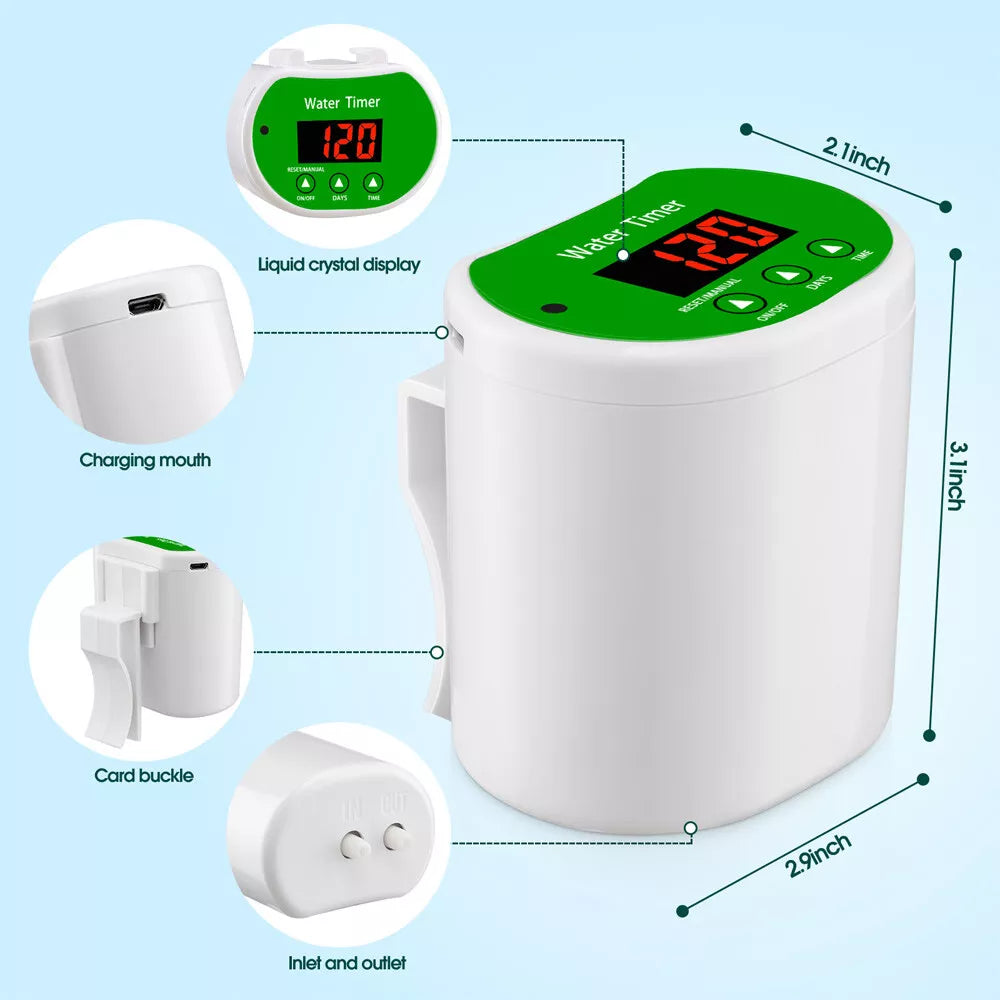 Kalsten | Automatic Watering System for Indoor Plants | Smart Irrigation with Pump & Timer