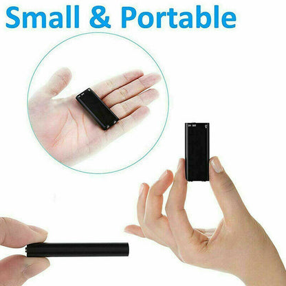 Skanto | Mini Voice Recorder – Mini Audio Recorder – Mini Recording Device – Smallest Hidden Audio Recorder