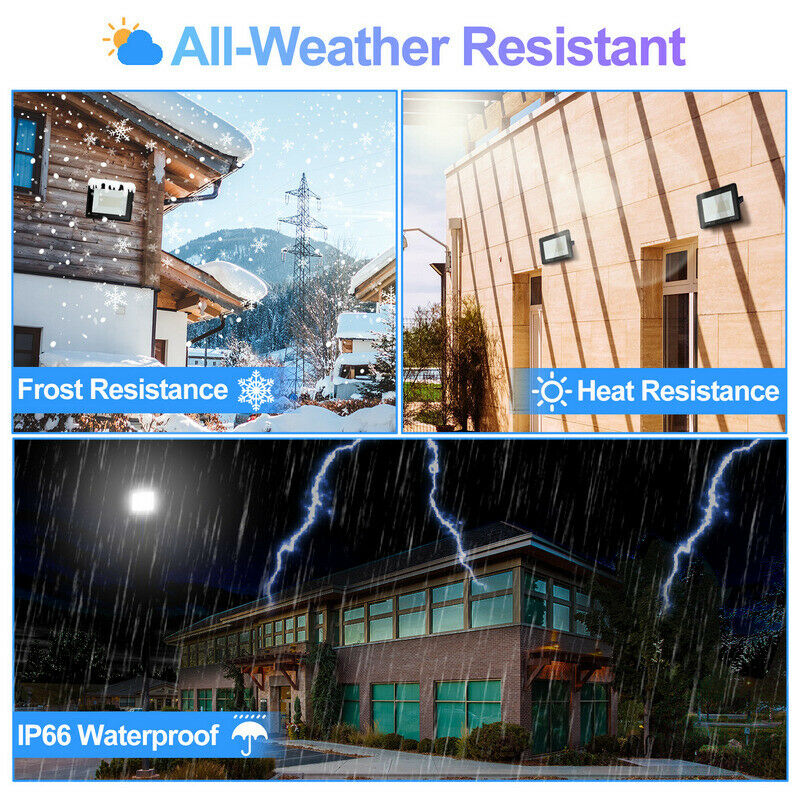 LED Floodlight with Tripod Construction Light 2X50W Cool White | Kalsten